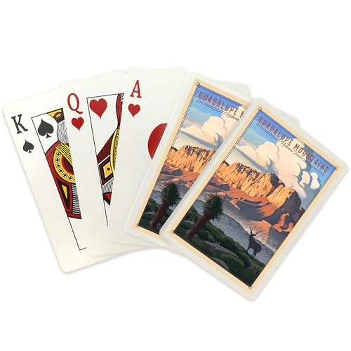 Baraja de Cartas Póker Guadalupe Mountains National Park miniatura 2