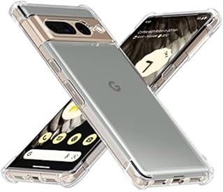 Cresee for Google Pixel 7 Pro Case (Not for 7) Clear Cover with Reinforced Corner Bumper Slim Fit Shockproof Flexible TPU Phone Case for Pixel 7 Pro (2022) Transparent