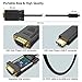 BENFEI USB C to VGA 3 Feet Cable, USB Type-C to VGA Cable [Thunderbolt 3/4 Compatible] with iPhone 15 Pro/Max, MacBook Pro/Air 2023, iPad Pro, iMac, S23, XPS 17, Surface Book 3 and More