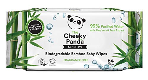 THE CHEEKY PANDA | Baby Wipes - Bamboo | 10 x 446g (UK)