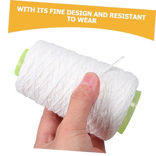 Uonlytech 4rolls Masonry Line para trabajo preciso de colocación de ladrillos, hilo de algodón absorbente de tinta para diseño y trazado en obra miniatura 2