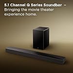 TCL Q65H 5.1 Surround Sound Bar with Wireless Subwoofer for Smart TV | Dolby Atmos DTS:X Calibration | 580W Power Bluetooth Home Theater Speaker with Bass | App Control & Remote Control | Latest Model - Image 2