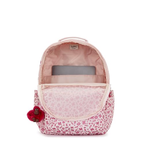 Image of Kipling Women's Seoul 15 inch Laptop Backpack, Durable, Roomy with Padded Shoulder Straps, Built-In Protective Sleeve