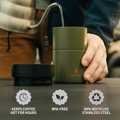 Service à café transportable compact VSSL Nest avec tasse isotherme - 6