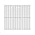 Votenli 19.75" 9mm Stainless Steel Cooking Grid Grates Replacement for Chargriller 3001, 3008, 3030, 4000, 5050, 5252,King Griller 3008 5252,65051 Grate Parts For Chargriller Grill Receplac,3 Pack