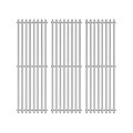 Votenli 19.75" 9mm Stainless Steel Cooking Grid Grates Replacement for Chargriller 3001, 3008, 3030, 4000, 5050, 5252,King Griller 3008 5252,65051 Grate Parts For Chargriller Grill Receplac,3 Pack