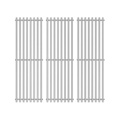 Votenli 19.75" 9mm Stainless Steel Cooking Grid Grates Replacement for Chargriller 3001, 3008, 3030, 4000, 5050, 5252,King Griller 3008 5252,65051 Grate Parts For Chargriller Grill Receplac,3 Pack