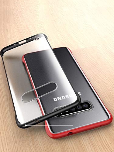 Vaku Luxos Store Vaku Luxos Back Cover Case for Samsung S10 Plus Black - Image 5