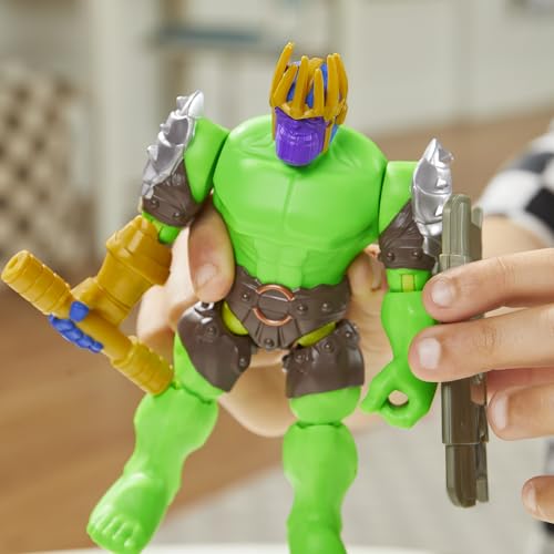 AVENGERS MixMashers Marvel Hulk kişiselleştirilebilir Deluxe Mix and Match aksiyon figürü ve aksesua