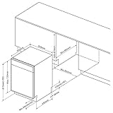 Amica EGSPV 596 200 vollintegrierter Geschirrspüler - 60 cm, Energieeffizienzklasse D