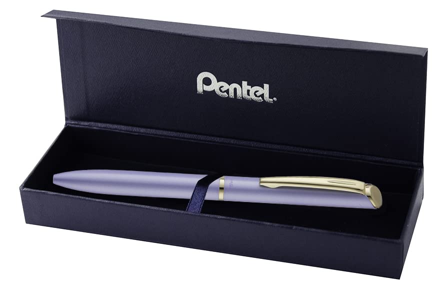 Pentel EnerGel Philography - Pastel Violet Barrel with Gift Box