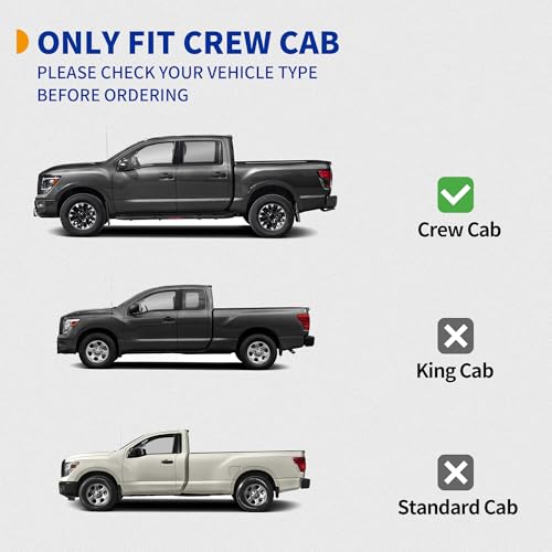 Estribos running boards 6 pulgadas para Nissan Titan 2004-2024 miniatura 2