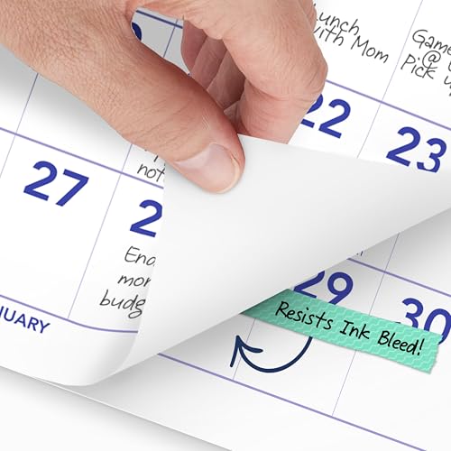 Image of AT-A-GLANCE 2027 Wall Calendar, Monthly, 6.5 inch x 7.5 inch Planner, Unruled Daily Blocks (PM52827)
