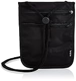 0,125 x 4,5 x 12.75 Samsonite RFID Security Brustbeutel, schwarz (schwarz) - 91149-1041