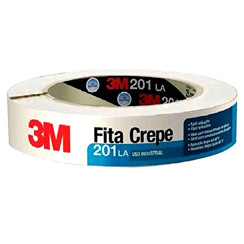 Fita Crepe 201LA Industrial 24 mm x 50 m-3M-HB004415376