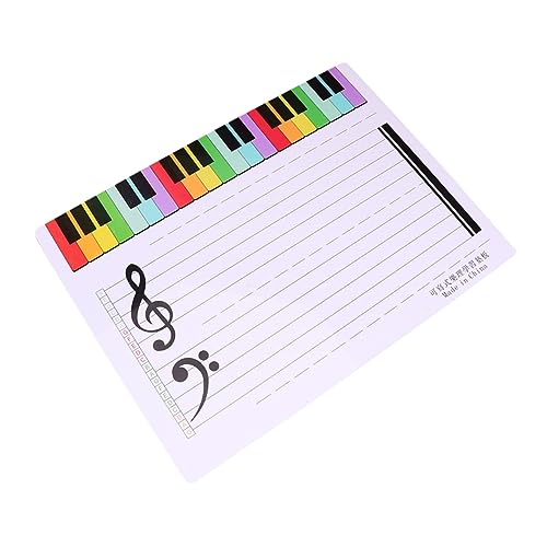 NAMOARLY Fine Crafted Music Staff Whiteboard Erasable Perfect for Music Teachers