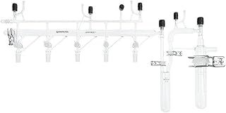 Chemglass AF-0450-04 Series AF-0450 Main Trap Bottle for Vacuum Manifold, 75/50, Airfree, Schlenk