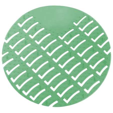 Urinal Screen, Round, Evergreen, PK60