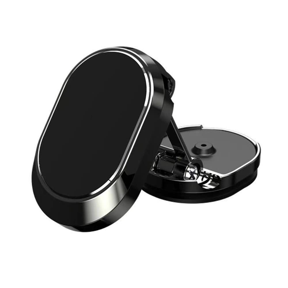 Soporte magnético para teléfono móvil, plegable y ajustable de rubidio magnético fuerte soporte magnético para teléfono móvil, sop