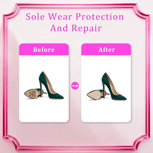 Protector para suela de zapato 8 piezas antideslizante miniatura 5