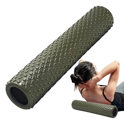 Rodillo de espuma para espalda, rodillo muscular de tejido profundo, equipo de fitness y accesorios para pie, espinilla, isquiotibiales plantares