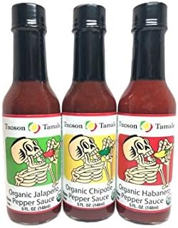 Tucson Tamale - Organic Pepper Sauce Trio - 3 Pack