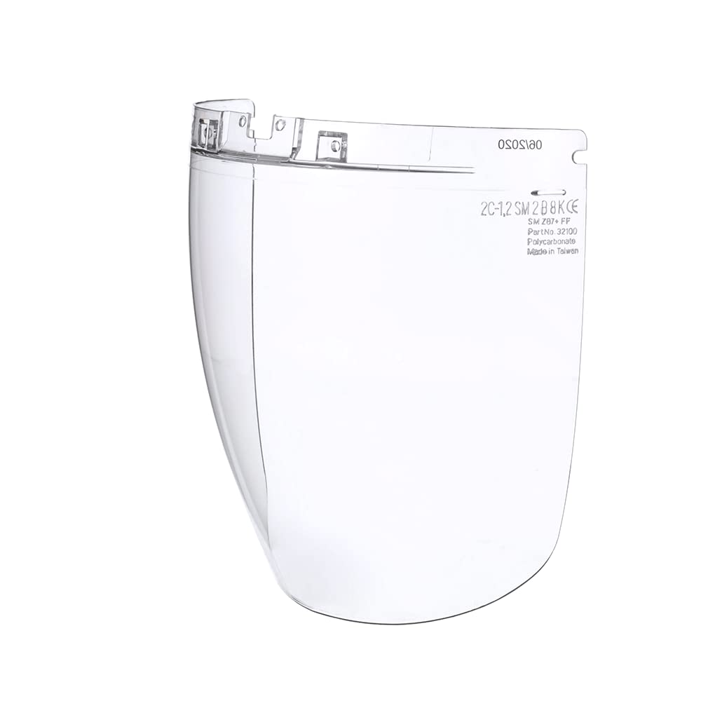 Featured Product Sellstrom Replacement Window for Face Shield DP4 Multi-Purpose Safety Mask, Polycarbonate, Anti-Fog Coated, Clear Tinted, 12.125 W x 9 H x 0.060 T, ANSI Z87.1, S32100 🛒 Crazy Deals Sellstrom Replacement Window for Face Shield DP4 Multi-Purpose Safety Mask, Polycarbonate, Anti-Fog Coated, Clear Tinted, 12.125 W x 9 H x 0.060 T, ANSI Z87.1, S32100
