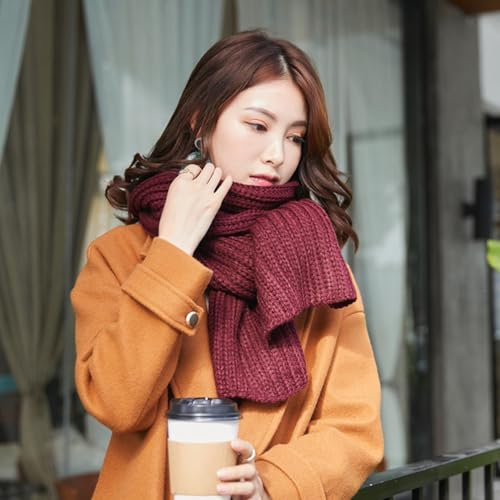 Belsen Unisex Winter Warm Thick Knit Scarf Lightweight Ultra Soft Long Scarf Shawl Wrap2