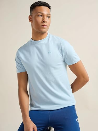 Image of Clans & Hans Men's Super Combed Cotton T Shirt, Regular Fit Round Neck Tshirt, Half Sleeves, Plain T-Shirt for Men