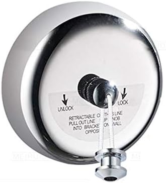 OlBuWa Retractable Clotheslines SUS304 Clothes Dryer with Adjustable Rope Shower Clothes Line