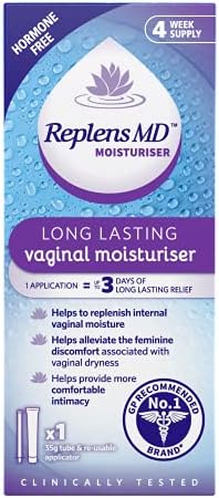Replens MD Post-Menopause Vaginal Moisturiser - 12 Applications (Packaging May Vary)