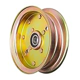 Flat Idler Pulley for AYP Husqvarna 539112196 539131148 539132728 589766101 589766102 Fits EZ 4220 EZ4824 EZ...
