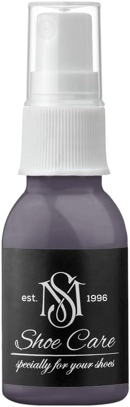 Nutritive Leather Spray - NCS S 7010-R50B Blackest Charcoal Purple - Deep Conditioning & Shoe Color Restoration for Smooth Leather by MAVI STEP - 1.70 fl oz / 50 ml