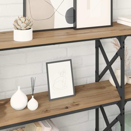 Console étroite de 28 cm pour optimiser le rangement d'un salon - 5