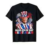 Donald Trump Patriotic Firework Make 4th Of July Great Again T-Shirt