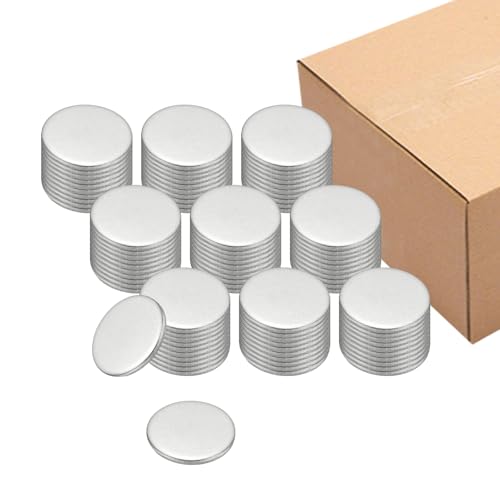 Ébauches pour étiquettes nom de vos animaux et clés en disques métalliques 19mm