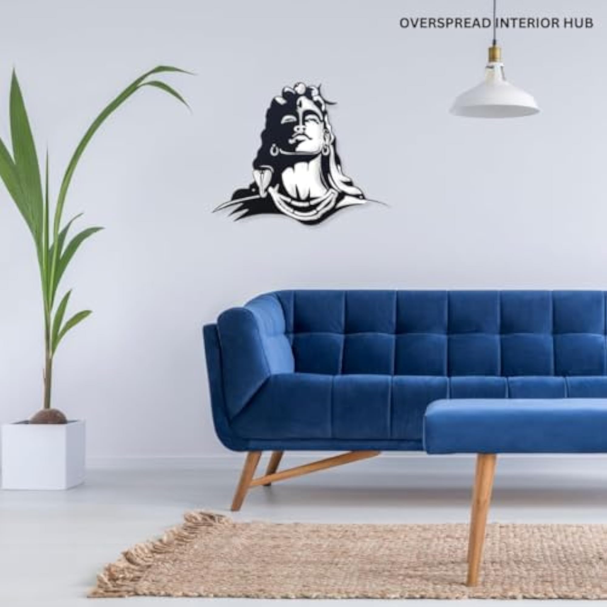 Lord Shiva Metal Wall Art Decor