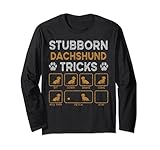 Photo Gallery funny dog stubborn tricks dachshund owner maglia a manica Photo Gallery funny dog stubborn tricks dachshund owner maglia a manica