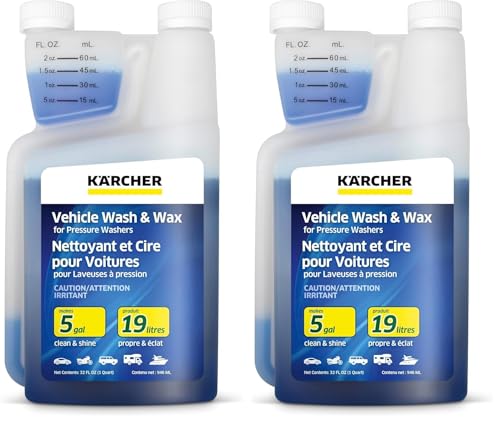 Kärcher 1 Quart Pressure Washer Vehicle Detergent...