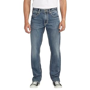 Silver Jeans Co. Men’s Grayson Classic Fit Straight Leg Jeans