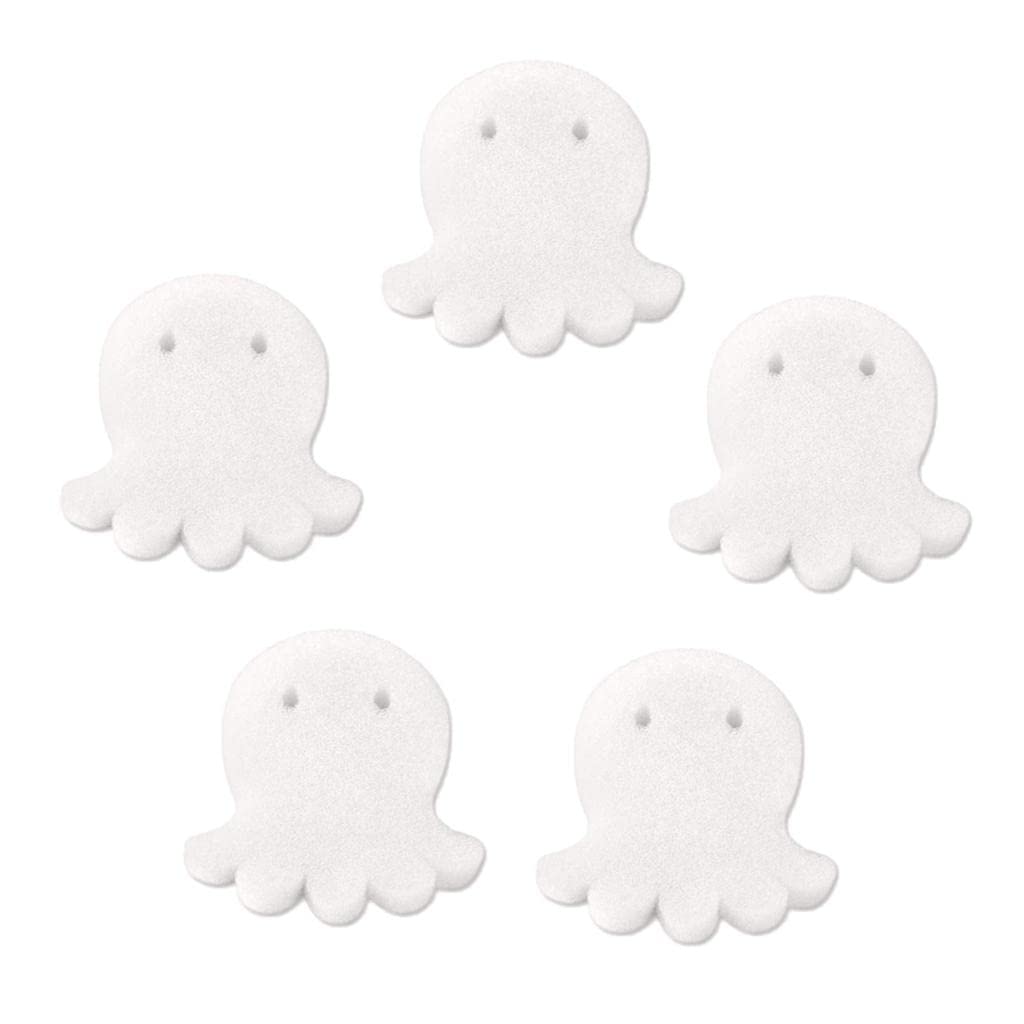 misppro Paquete de 15 esponjas absorbentes de Aceite para bañera de hidromasaje y Piscina, Pulpo