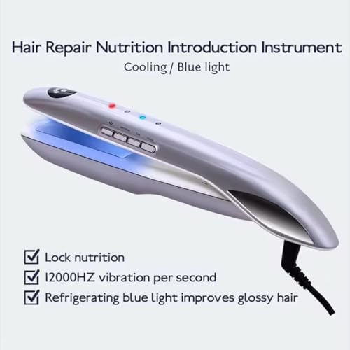 Plancha de pelo profesional con terapia de luz Roja/Azul miniatura 4