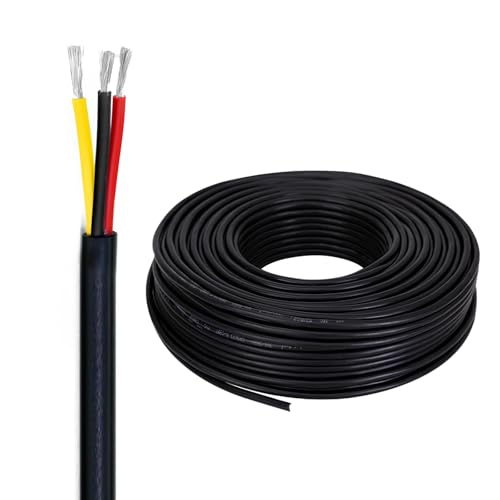 Câble 3 conducteurs flexible cuivre étamé pour réparer équipement électronique