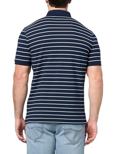 Image of Tommy Hilfiger Men's Short Sleeve Polo Shirts in Slim Fit with Stretch and Organic Pique Cotton