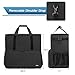 CURMIO PC Carrying Case, Desktop Travel Bag for Computer Tower, Keyboard, Cable and Mouse, Bag Only, Black