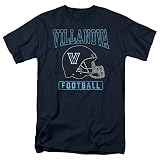 Villanova University Official Football Helmet Unisex Adult T Shirt, Navy, X-Large