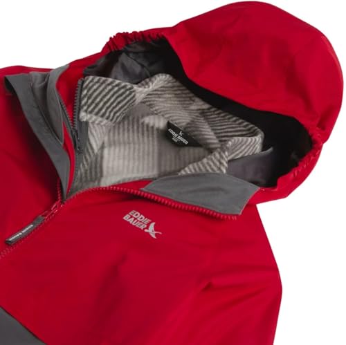 Image of Eddie Bauer Youth Lone Peak 3 in 1 Jacket (US, Alpha, Medium, Regular, Iron Gate)