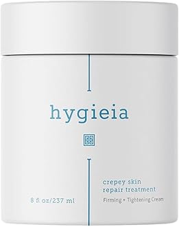 Bririline Hygieia Crepey Skin Full Body Moisturiser - Tighten & Smooth Crepey Skin - Anti-Ageing with Hyaluronic Acid, AHAS and Natural Oils for Rejuvenation & Gentle Skin Formation, 225 g