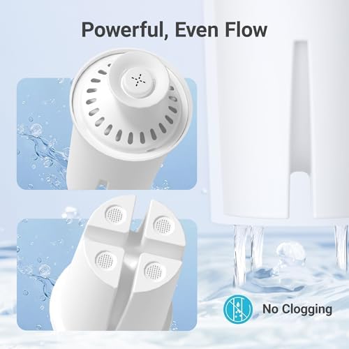 AQUA CREST Filter Replacement for Brita® Water Pitcher & Dispenser, 6 Pack - 5