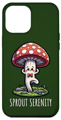 Carcasa para iPhone 15 Pro Max Sprout Serenity - Yoga Mushroom